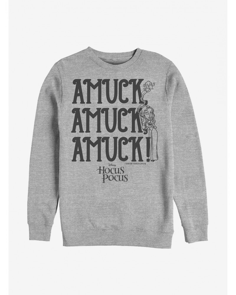 Disney Hocus Pocus Amuck Crew Sweatshirt $18.45 Sweatshirts