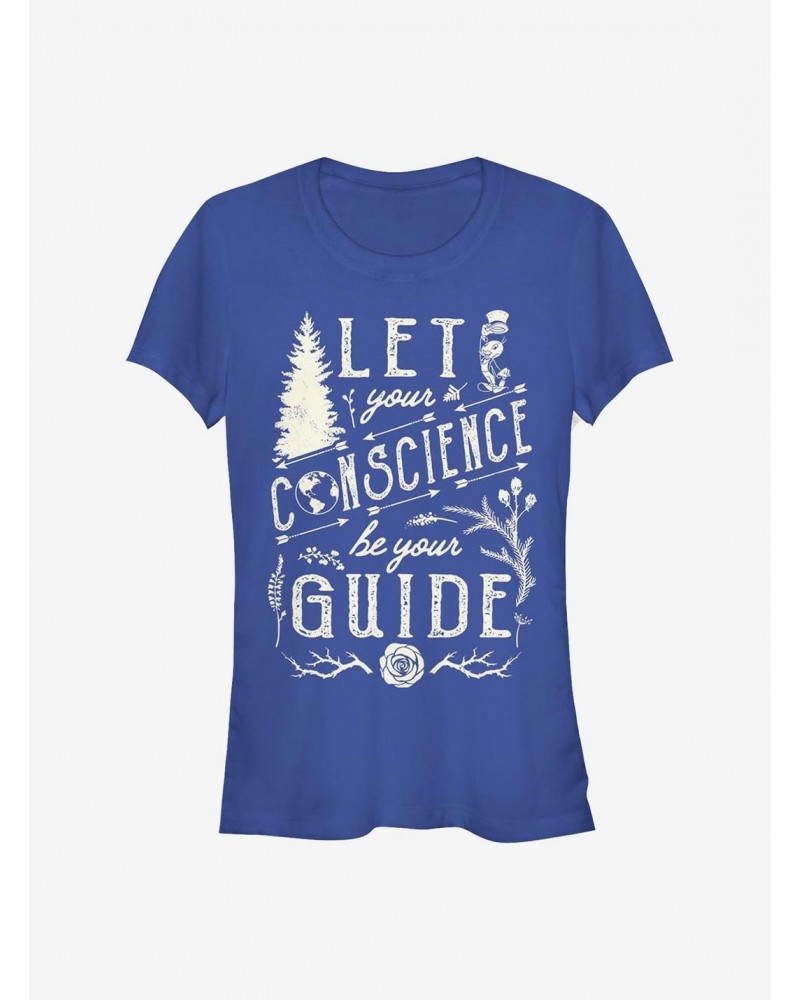 Disney Pinocchio Conscience Guide Girls T-Shirt $8.96 T-Shirts