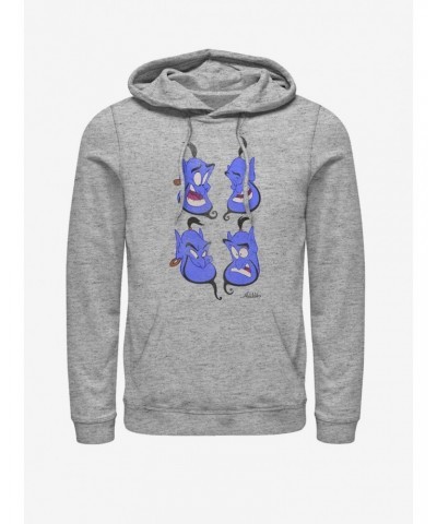 Disney Aladdin Genie Faces Hoodie $13.92 Hoodies