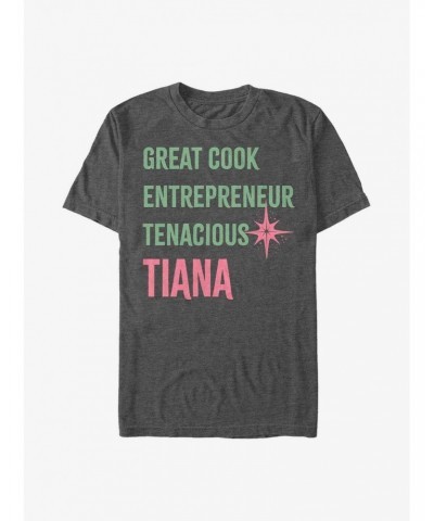 Disney The Princess And The Frog Tiana List T-Shirt $8.13 T-Shirts