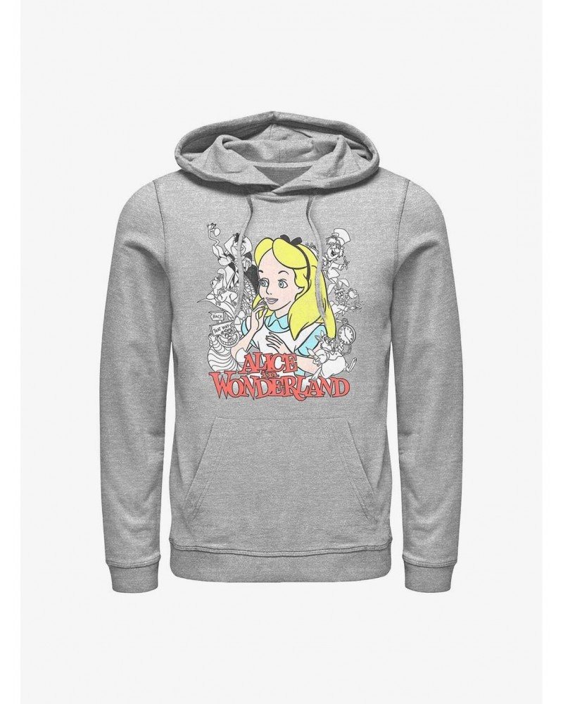 Disney Alice in Wonderland Group Hoodie $18.86 Hoodies