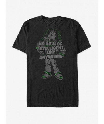 Toy Story Buzz Lightyear No Sign of Intelligent Life T-Shirt $10.96 T-Shirts