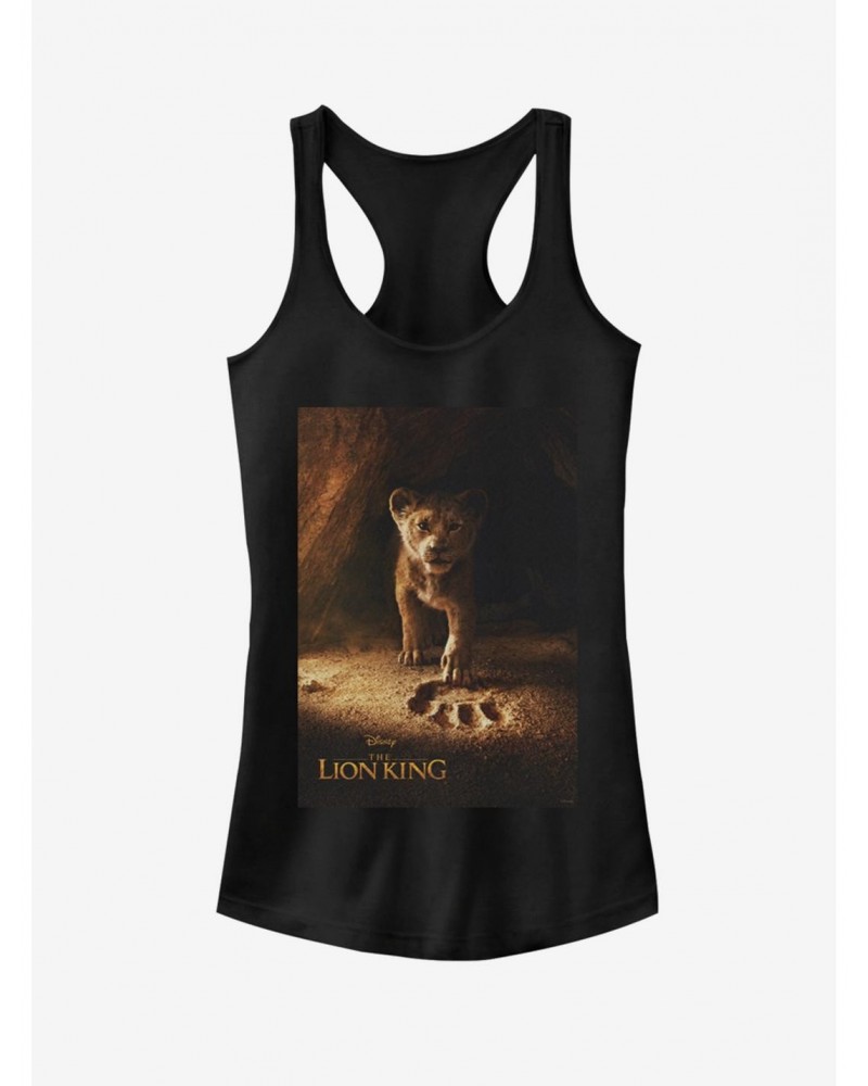 Disney The Lion King 2019 Simba Poster Girls Tank Top $8.47 Tops