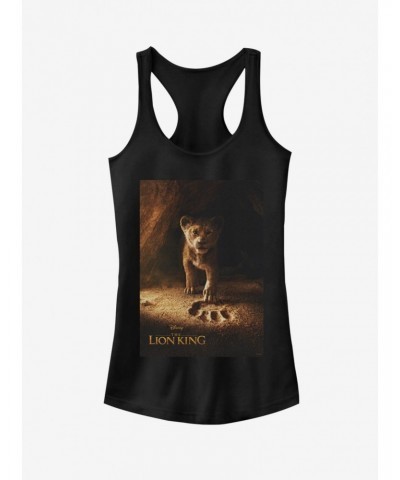 Disney The Lion King 2019 Simba Poster Girls Tank Top $8.47 Tops