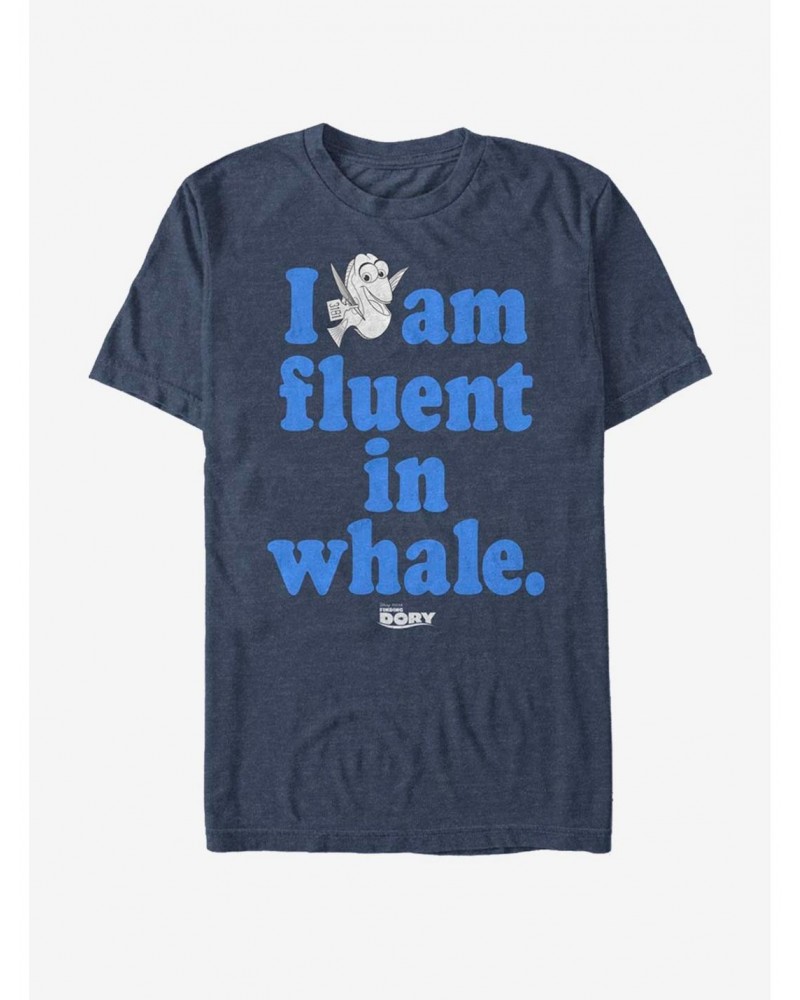 Disney Pixar Finding Dory Fluent In Whale T-Shirt $10.28 T-Shirts