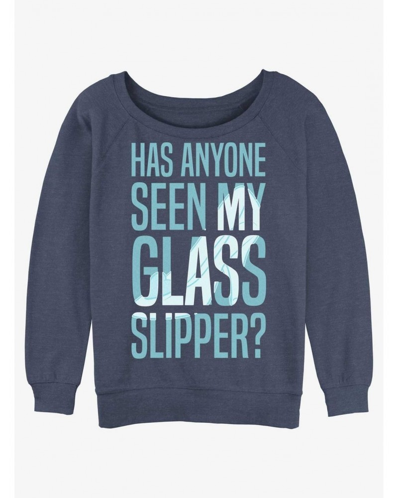 Disney Cinderella Missing Slipper Girls Slouchy Sweatshirt $13.65 Sweatshirts