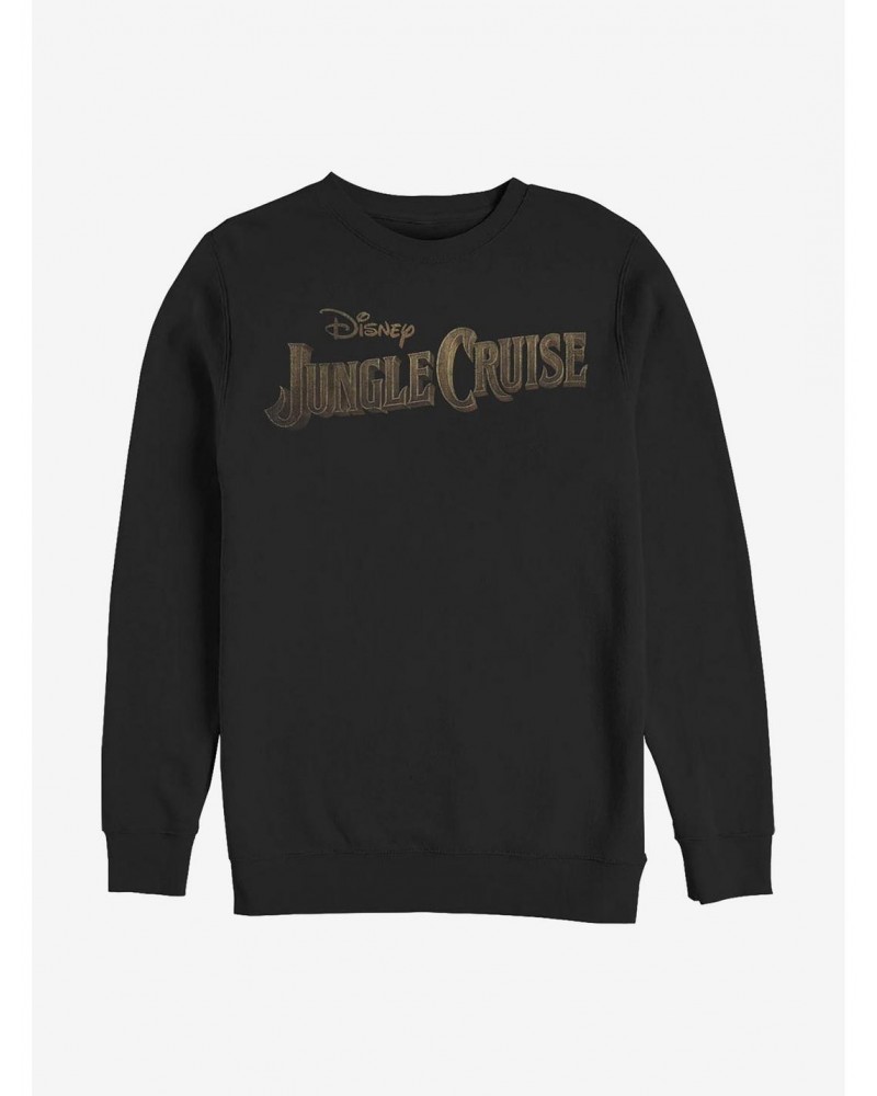 Disney Jungle Cruise Logo Crew Sweatshirt $11.81 Sweatshirts