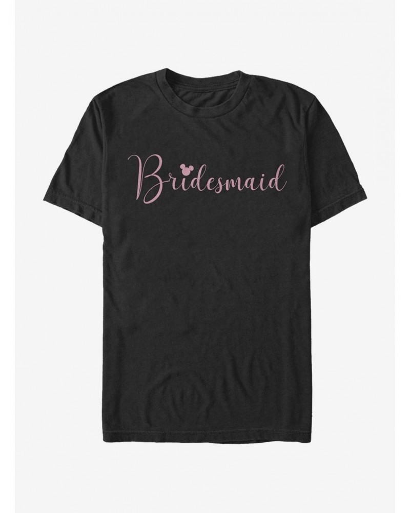 Disney Mickey Mouse Disney Bridesmaid T-Shirt $11.95 T-Shirts