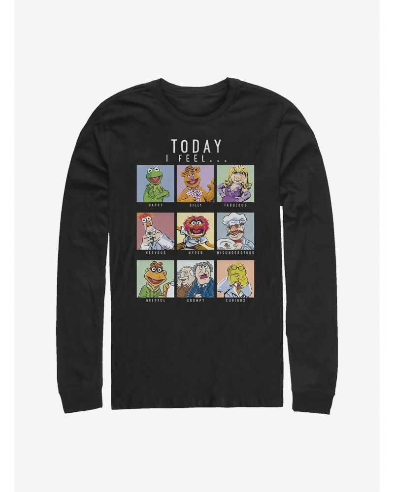 Disney The Muppets Muppet Mood Long-Sleeve T-Shirt $14.81 T-Shirts