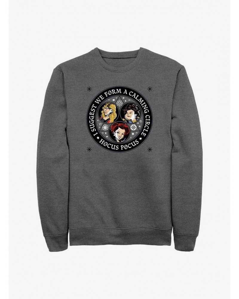 Disney Hocus Pocus Calming Circle Sweatshirt $18.08 Sweatshirts