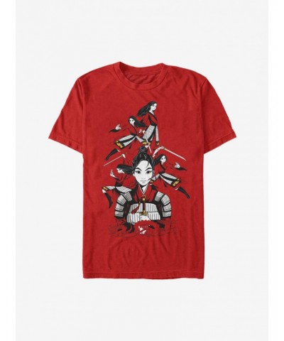 Disney Mulan Live Action Warrior Poses T-Shirt $11.95 T-Shirts