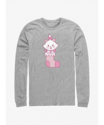 Disney The Aristocats Marie Stocking Long-Sleeve T-Shirt $10.86 T-Shirts