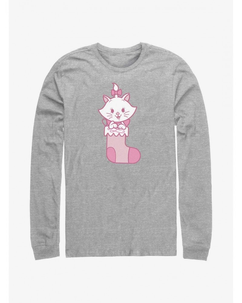 Disney The Aristocats Marie Stocking Long-Sleeve T-Shirt $10.86 T-Shirts