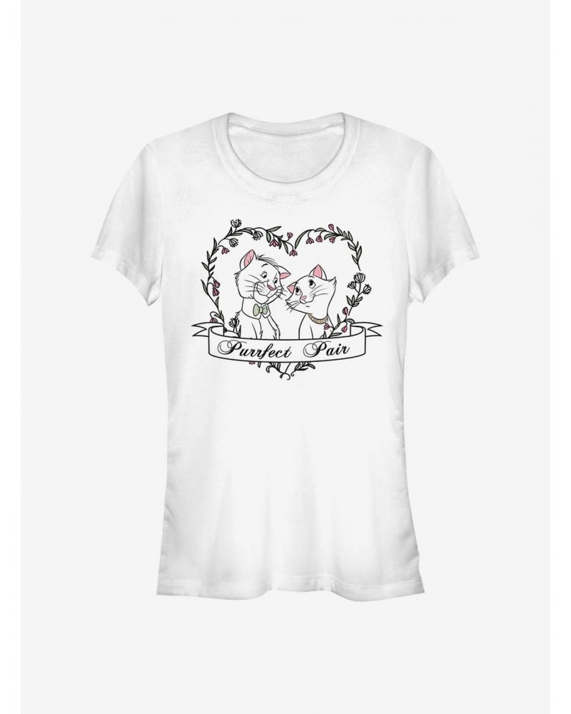 Disney The Aristocats Duchess And O'Malley Purrfect Girls T-Shirt $8.47 T-Shirts