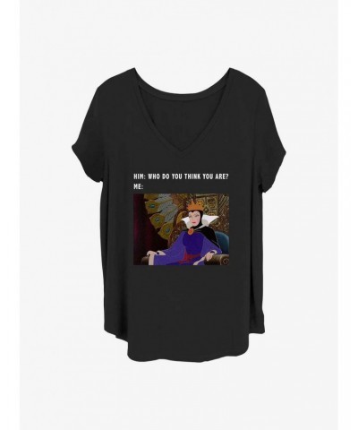 Disney Villains Evil Queen Meme Girls T-Shirt Plus Size $8.67 T-Shirts