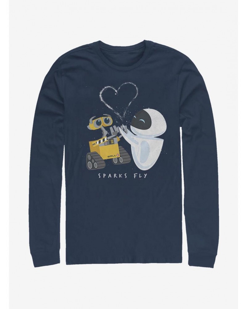 Disney Pixar Wall-E Sparks Fly Long-Sleeve T-Shirt $9.87 T-Shirts