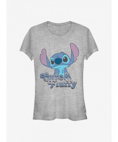 Disney Lilo & Stitch Fluffy Stitch Girls T-Shirt $10.21 T-Shirts