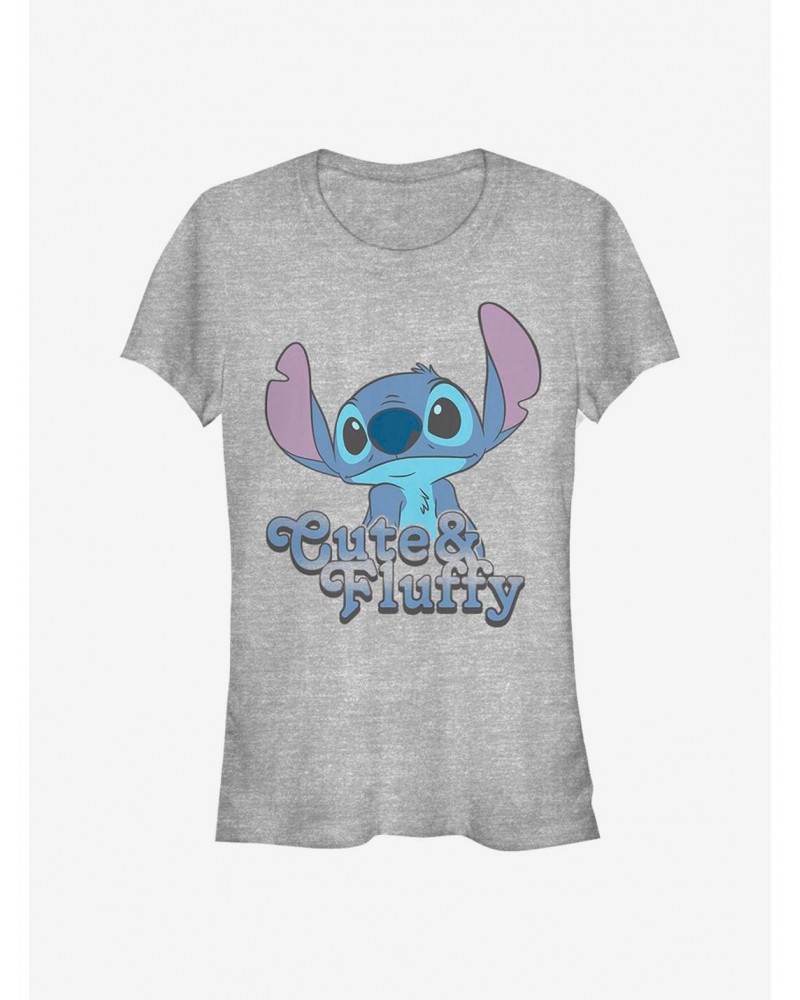 Disney Lilo & Stitch Fluffy Stitch Girls T-Shirt $10.21 T-Shirts