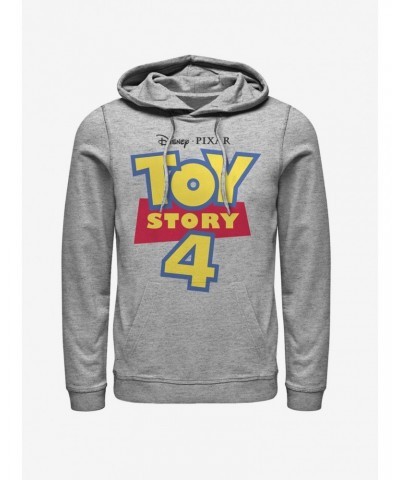 Disney Pixar Toy Story 4 Full Color Logo Hoodie $20.21 Hoodies