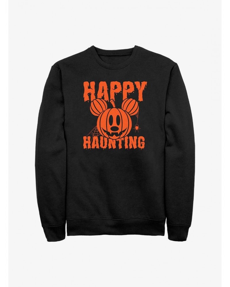 Disney Mickey Mouse Happy Haunting Sweatshirt $16.61 Sweatshirts