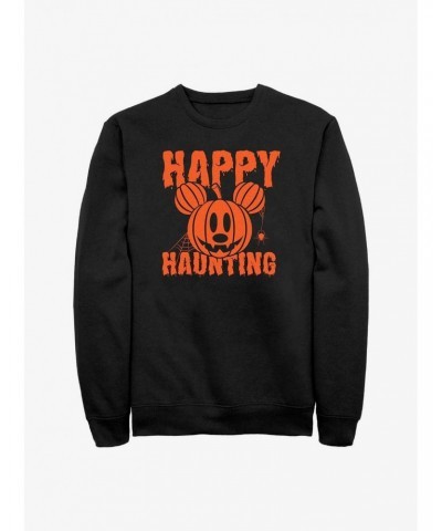 Disney Mickey Mouse Happy Haunting Sweatshirt $16.61 Sweatshirts