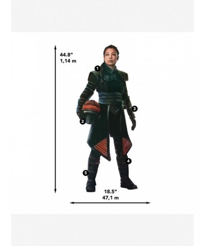 Star Wars The Book of Boba Fett Fennec Shand Peel & Stick Giant Wall Decals $7.47 Decals