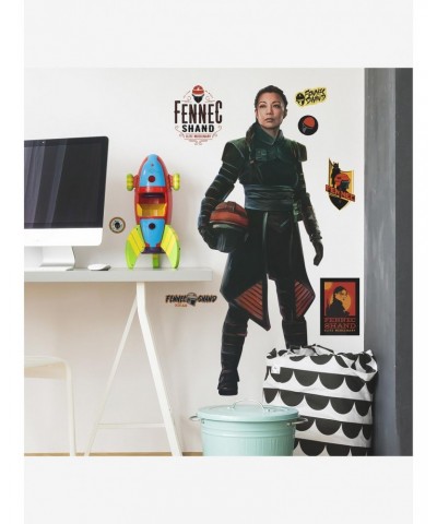 Star Wars The Book of Boba Fett Fennec Shand Peel & Stick Giant Wall Decals $7.47 Decals