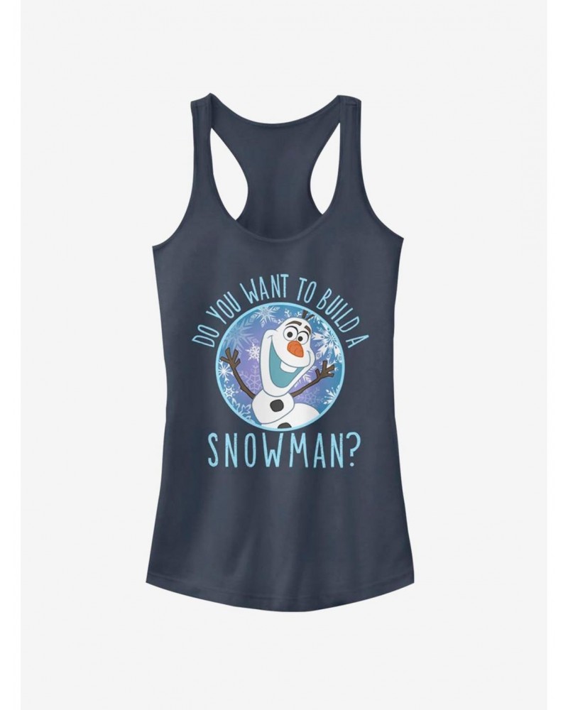 Disney Frozen Build A Snowman Girls Tank $11.95 Tanks