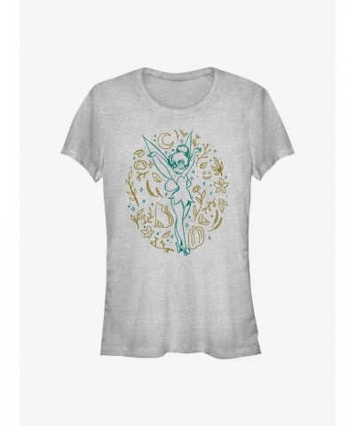 Disney Tinker Bell Spooky Vintage Girls T-Shirt $8.22 T-Shirts