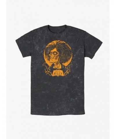 Disney Hocus Pocus RIP Billy Mineral Wash T-Shirt $9.58 T-Shirts