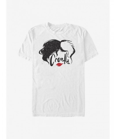 Disney Cruella Simply Cruella Infamous Hair T-Shirt $9.56 T-Shirts