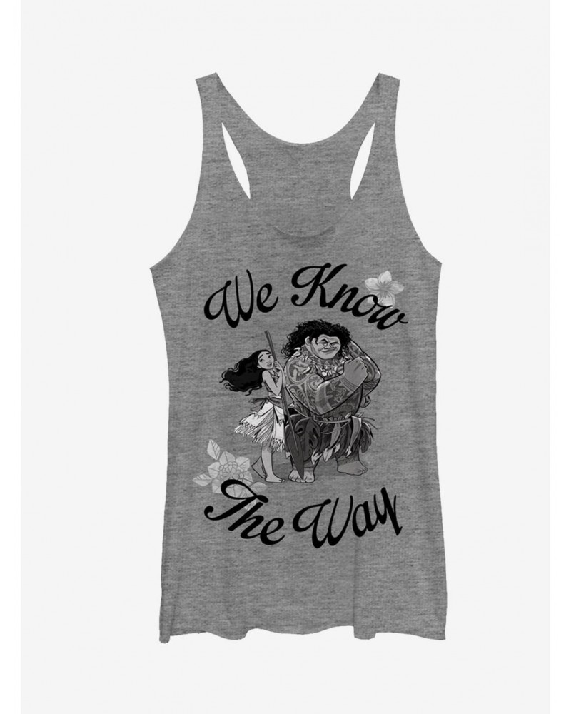 Moana Know the Way Girls Tanks $11.14 Tanks