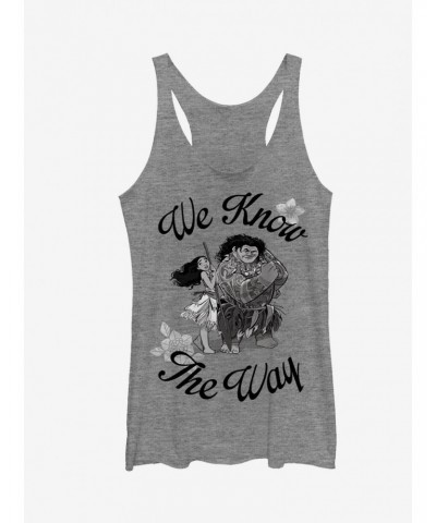 Moana Know the Way Girls Tanks $11.14 Tanks