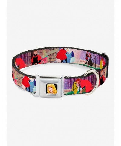 Disney Sleeping Beauty Prince Seatbelt Buckle Dog Collar $12.45 Pet Collars