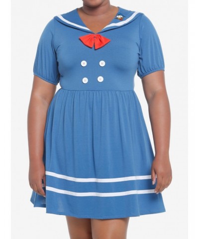 Her Universe Disney Donald Duck Sailor Dress Plus Size $19.77 Dresses