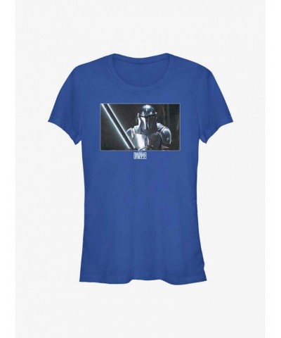 Star Wars The Book of Boba Fett Warm Or Cold Girls T-Shirt $7.72 T-Shirts