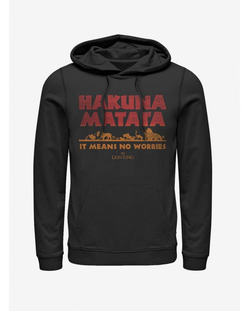 Disney The Lion King Horizon Matata Hoodie $14.82 Hoodies