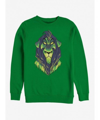 Disney Lion King Scary Geometric Scar Sweatshirt $16.24 Sweatshirts