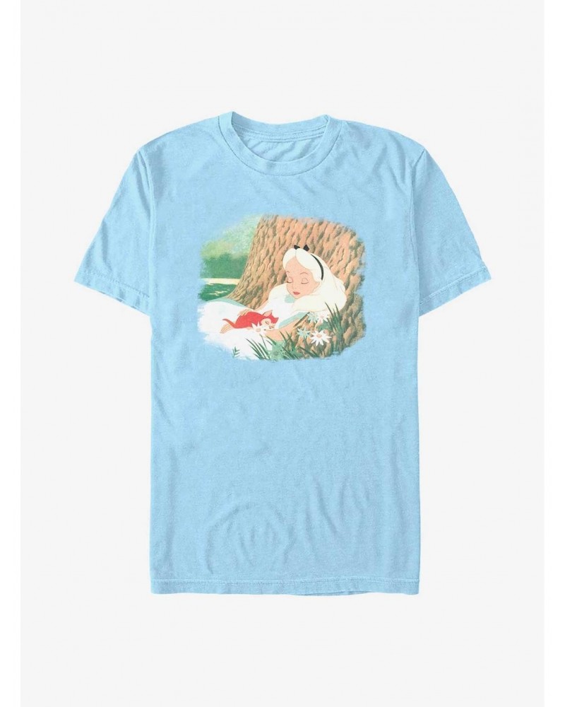 Disney Alice In Wonderland Sleepy Alice and Dinah T-Shirt $9.08 T-Shirts