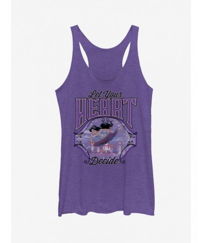 Disney Aladdin Jasmine Heart Decide Girls Tank Top $10.88 Tops