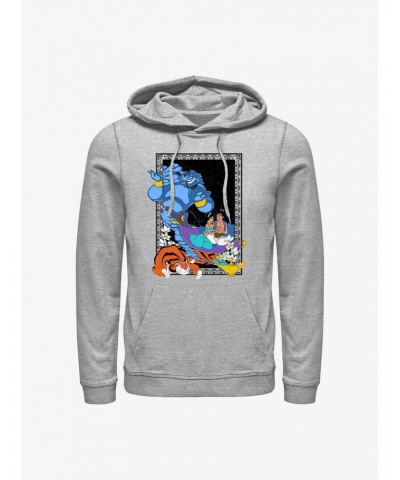 Disney Aladdin Poster in the Lamp Hoodie $17.06 Hoodies