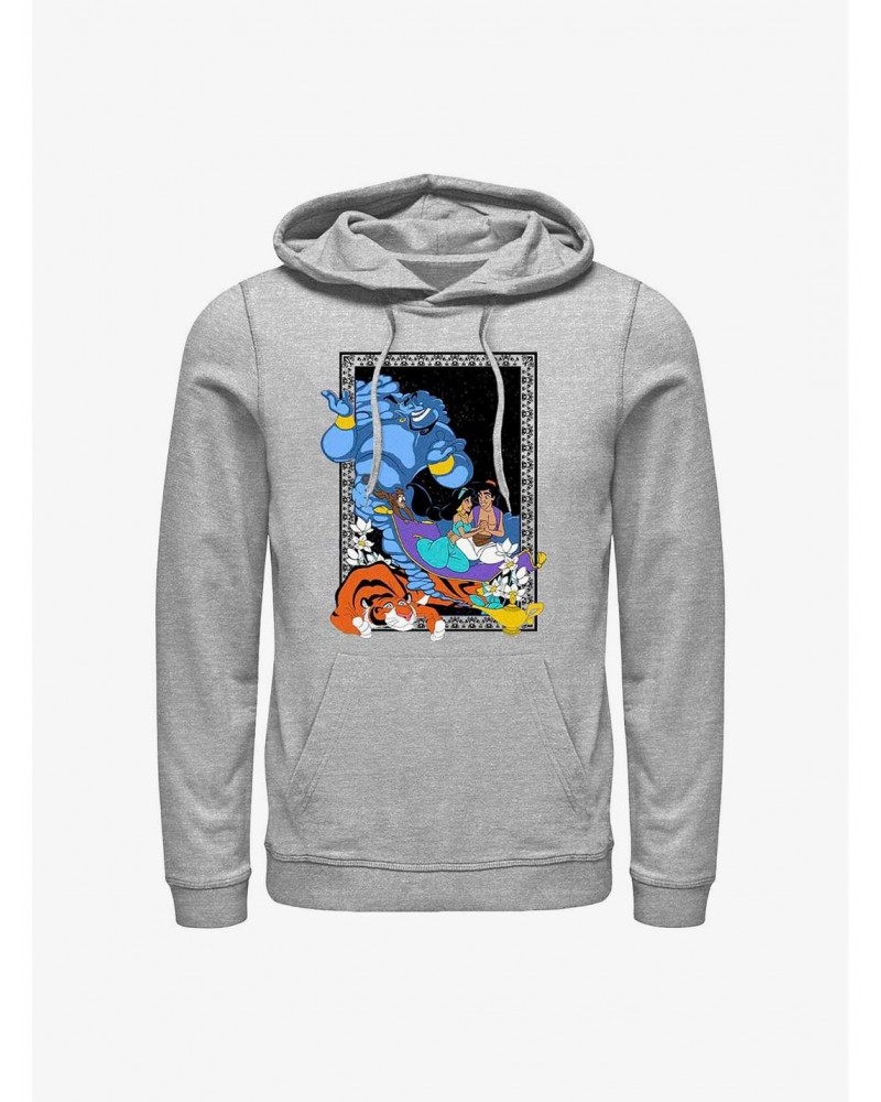 Disney Aladdin Poster in the Lamp Hoodie $17.06 Hoodies