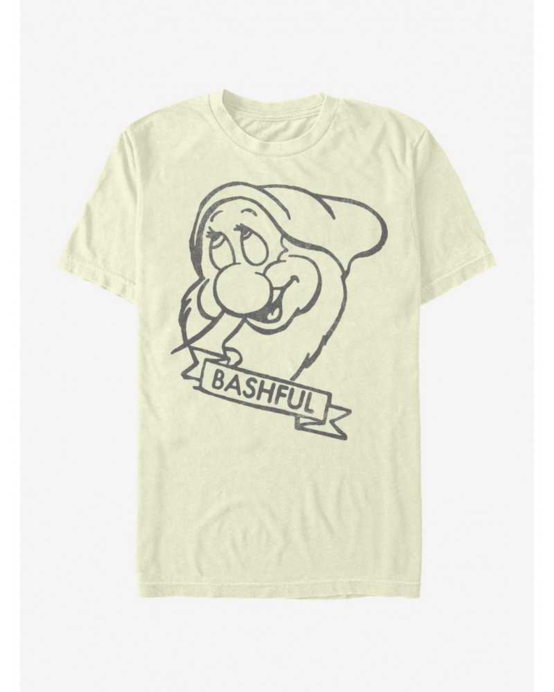 Disney Snow White And The Seven Dwarfs Bashful T-Shirt $10.04 T-Shirts