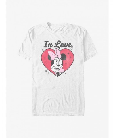 Disney Minnie Mouse Minnie In Love T-Shirt $11.71 T-Shirts