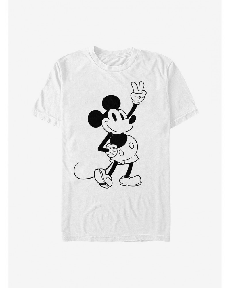 Disney Mickey Mouse Simple Mickey Outline T-Shirt $7.65 T-Shirts