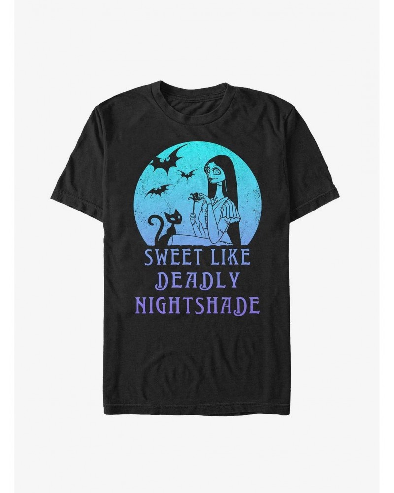 Disney The Nightmare Before Christmas Sally Sweet Like Deadly Nightshade Extra Soft T-Shirt $11.36 T-Shirts