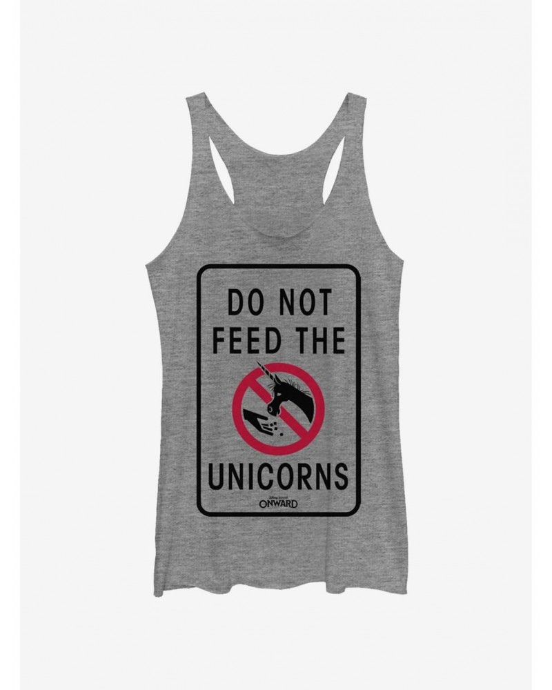 Disney Pixar Onward Don't Feed The Unicorns Girls Tank $8.81 Tanks