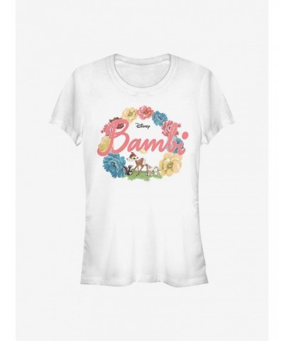 Disney Bambi Flowers Girls T-Shirt $12.20 T-Shirts