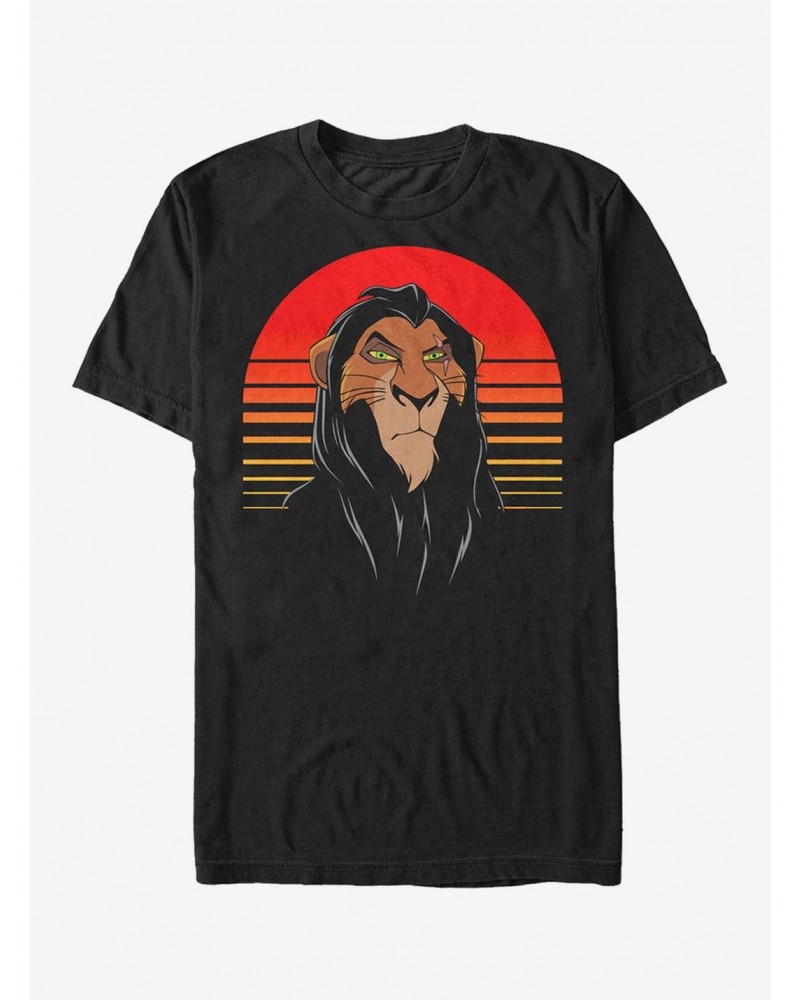 Disney Lion King Sunset Scar Pose T-Shirt $7.65 T-Shirts