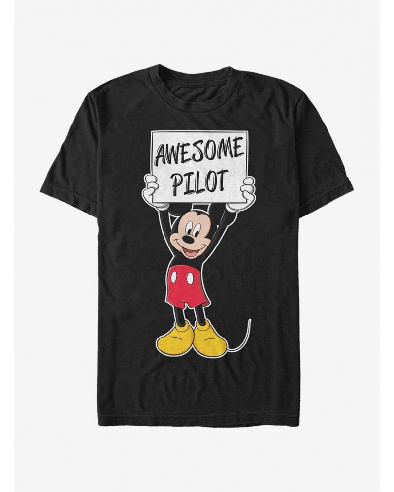 Disney Mickey Mouse Mickey Awesome Pilot T-Shirt $11.95 T-Shirts